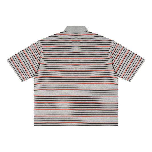Sureru Oversized Cropped Polo – Modern Performance Streetwear
