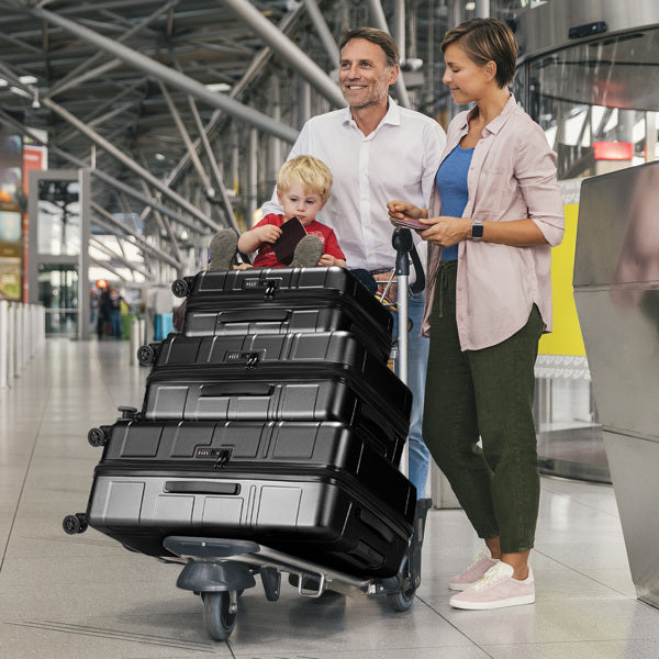 3-Piece Expandable Luggage Set – 20" 24" 28" | TSA Lock | Spinner Wheels | ABS+PC Hard Shell - Sureru