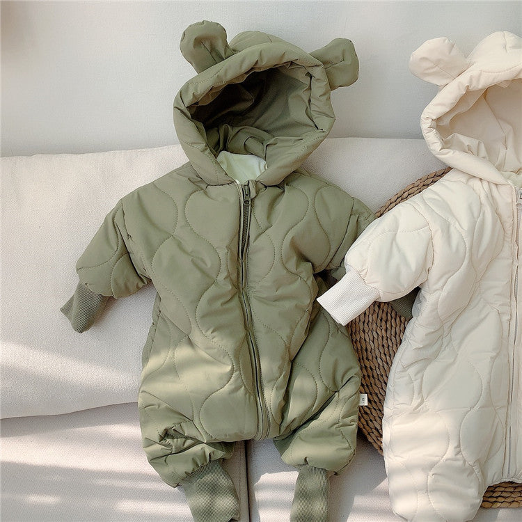 Men and Women Baby Bears Thickened Warm Winter Clothes - Sureru
