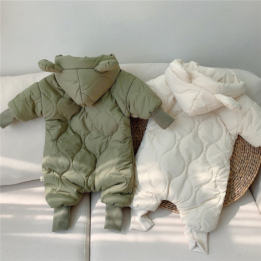 Men and Women Baby Bears Thickened Warm Winter Clothes - Sureru