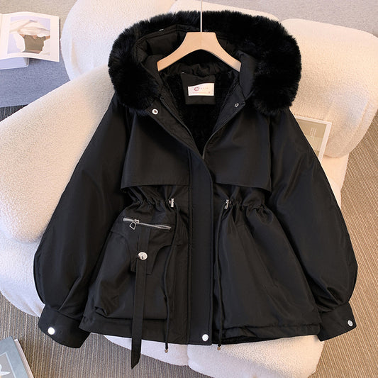 ❄️ Women’s Mid-Length Slim Parka – Warm Cotton-Padded Winter Coat - Sureru