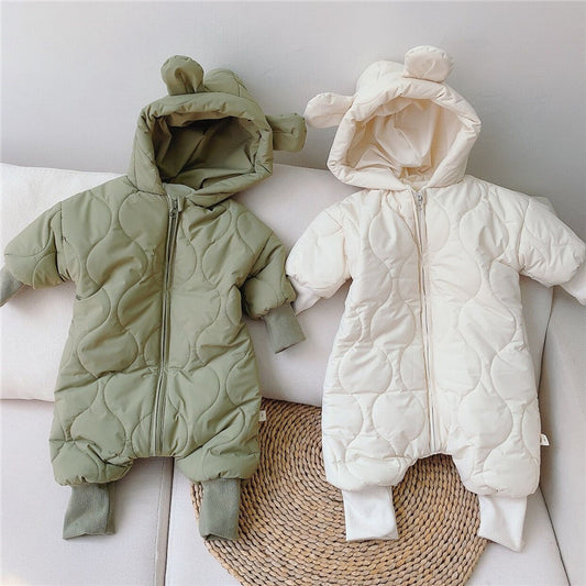 Men and Women Baby Bears Thickened Warm Winter Clothes - Sureru