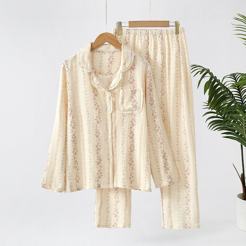 Cotton Lounge & Sleep Suit Set (2-Piece) - Sureru