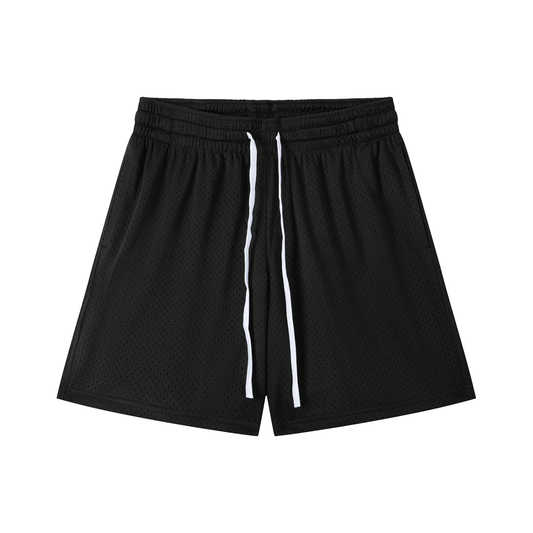 Mesh Drawstring Shorts