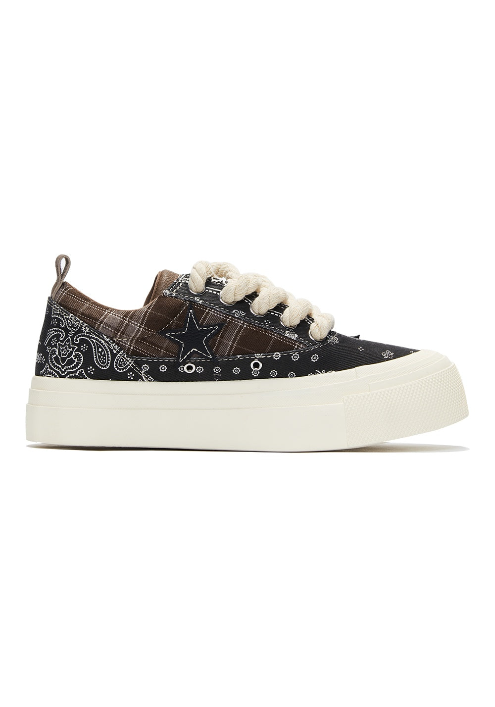 KAALIXTO--Star Canvas Shoes-Paisley - Unisex - Sureru