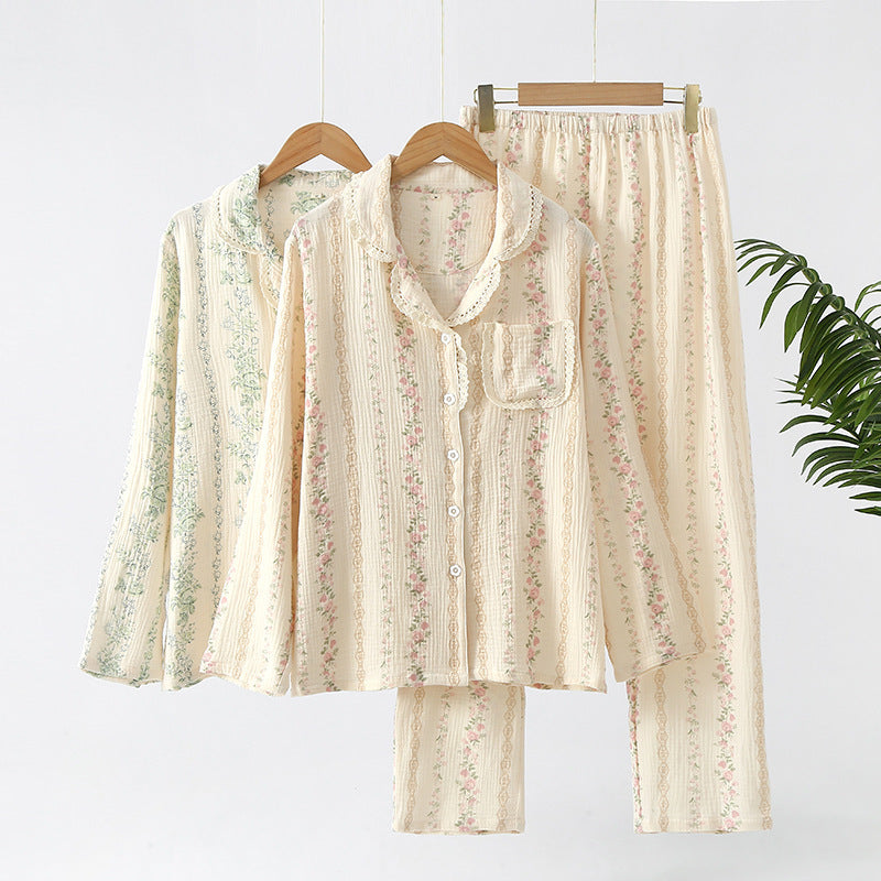 Cotton Lounge & Sleep Suit Set (2-Piece) - Sureru