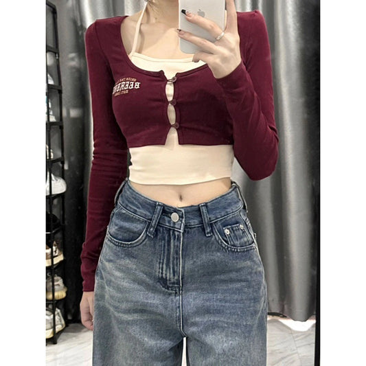 Love Embroidered Wide-Leg Jeans – Simple & Effortlessly Chic - Sureru