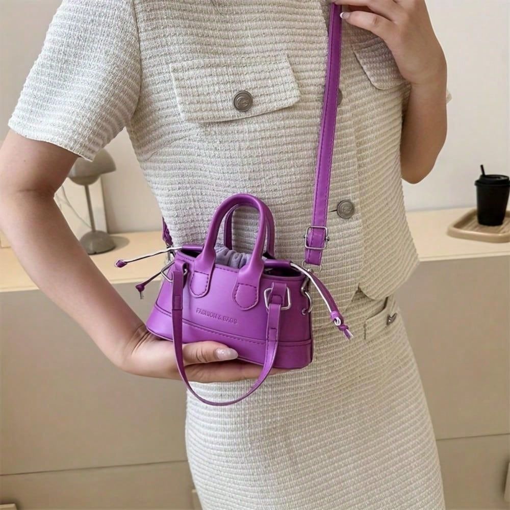 Cute Purse Mini Crossbody Bags For Women Top Handle Clutch Handbag - Sureru