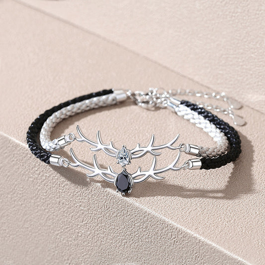 ❤️ Yi Lu Has You Braided Rope Bracelet – Fashionable Valentine’s Gift - Sureru