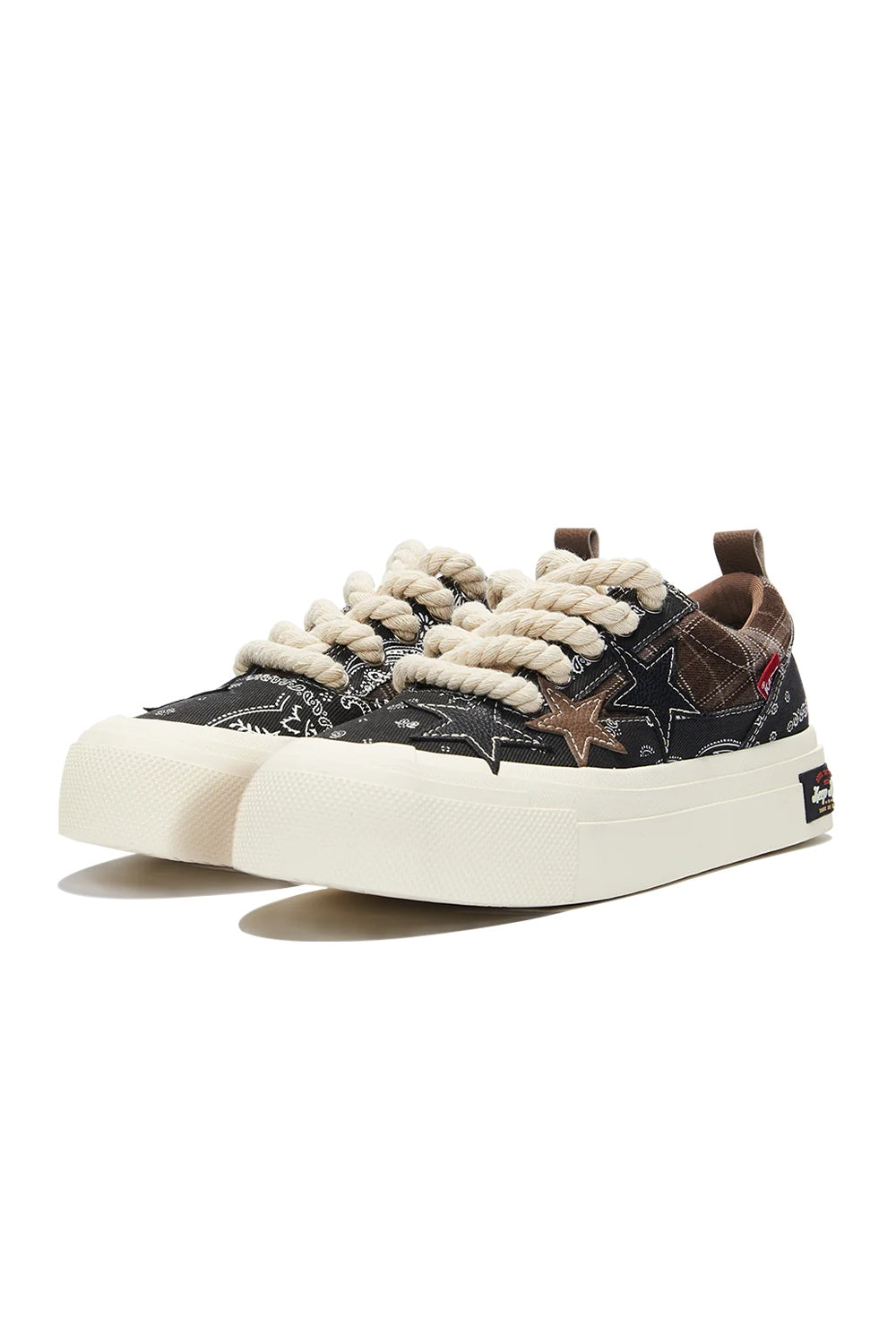 KAALIXTO--Star Canvas Shoes-Paisley - Unisex - Sureru