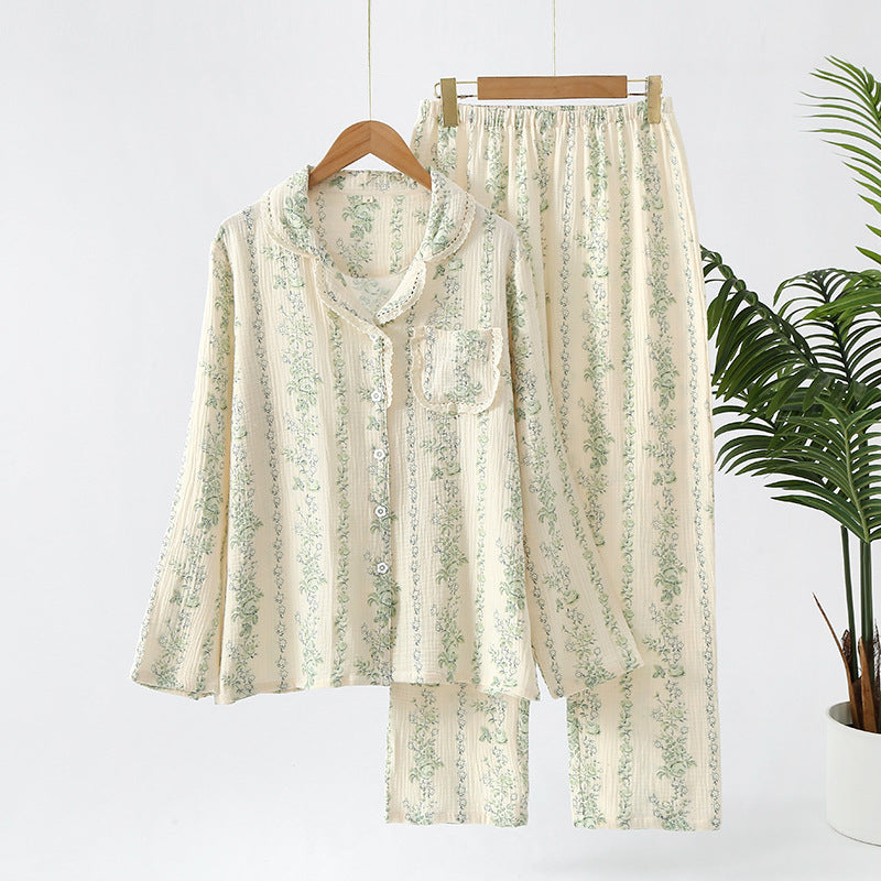 Cotton Lounge & Sleep Suit Set (2-Piece) - Sureru
