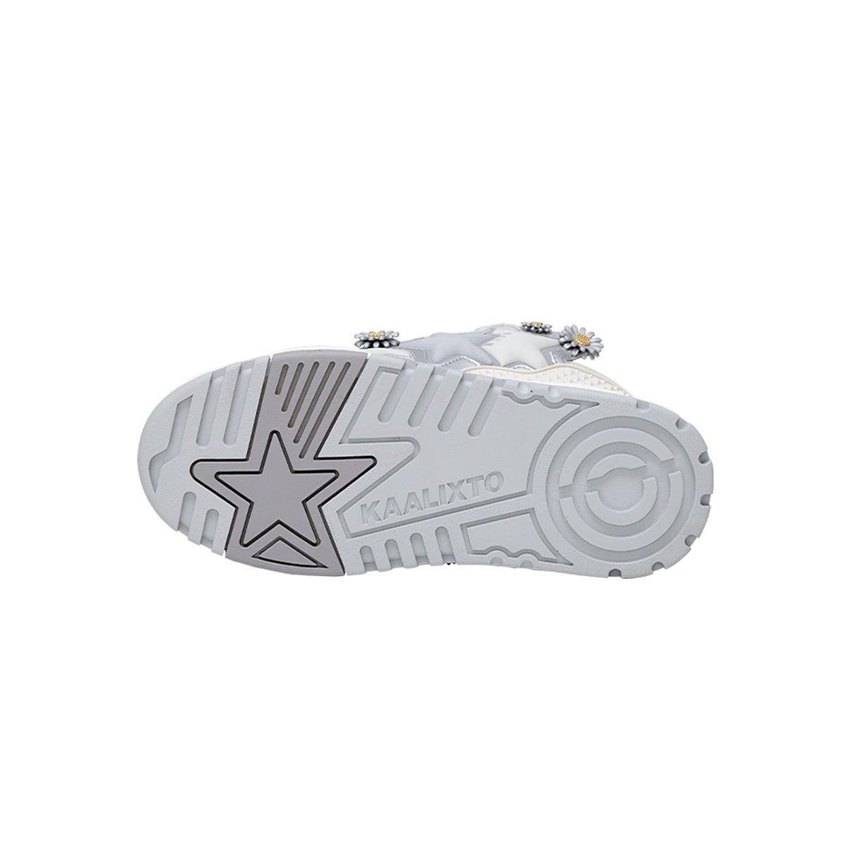 Unisex MEDM Daisy Lace Sneakers with 3M Reflective Detail - Sureru