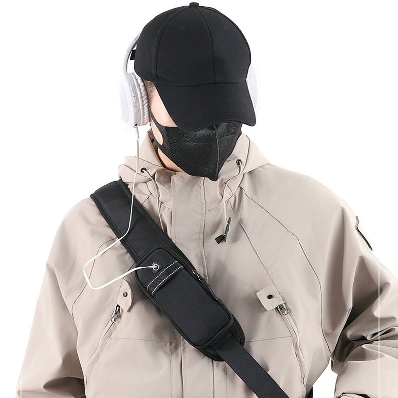 Men's Oxford Cloth Splash-proof Shoulder Crossbody Chest Bag - Sureru