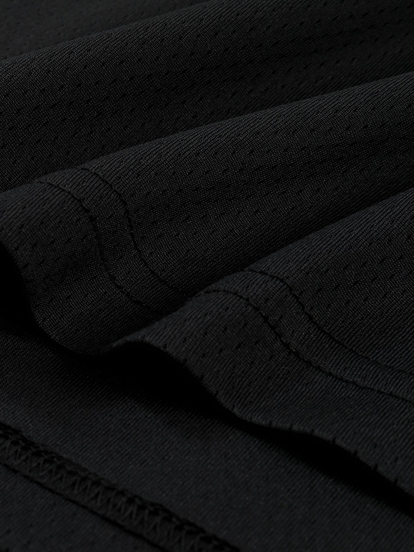 Contrast Raglan Sleeve Mesh T-Shirt