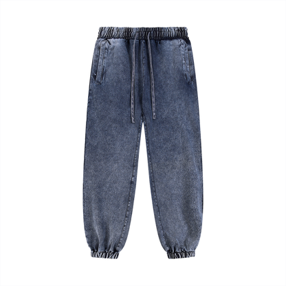 Snow Wash Jogged Sweatpants