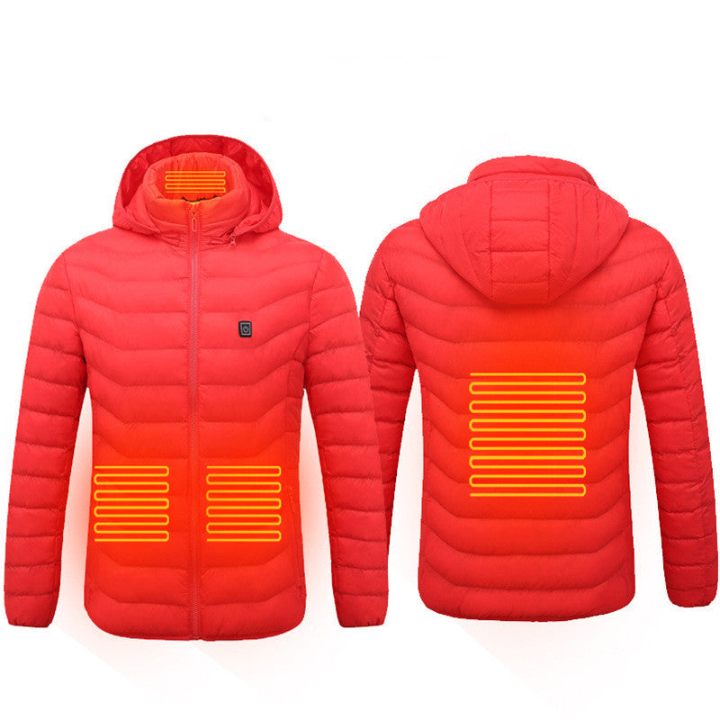 Men’s USB Heated Jacket – Electric Thermal Winter Coat