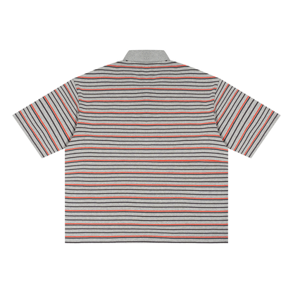 Sureru Oversized Cropped Polo – Modern Performance Streetwear
