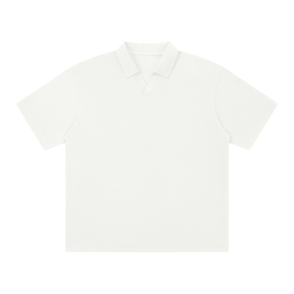 Men's Drop Shoulder Polo Shirt