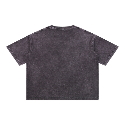 Mineral Wash Boxy Cotton T-Shirt