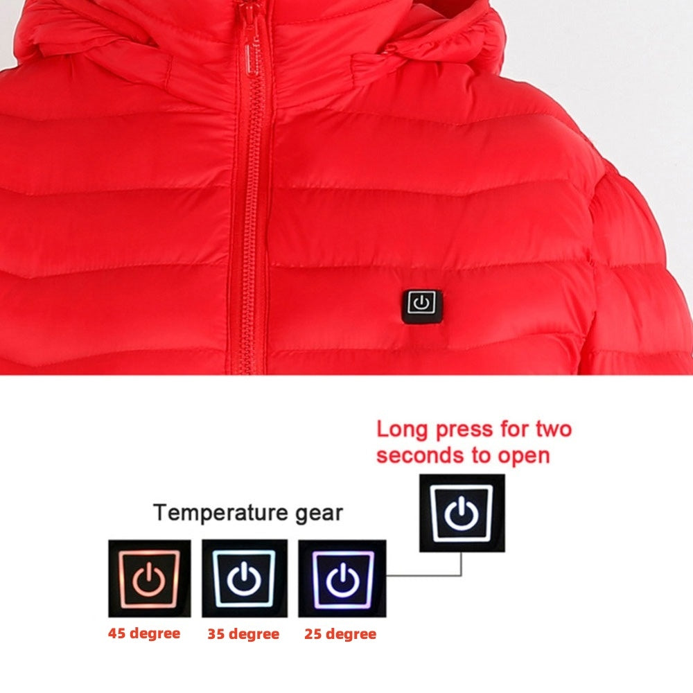 Men’s USB Heated Jacket – Electric Thermal Winter Coat