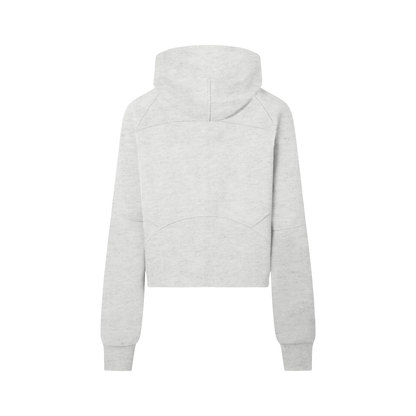Cropped Half-Zip Hoodie