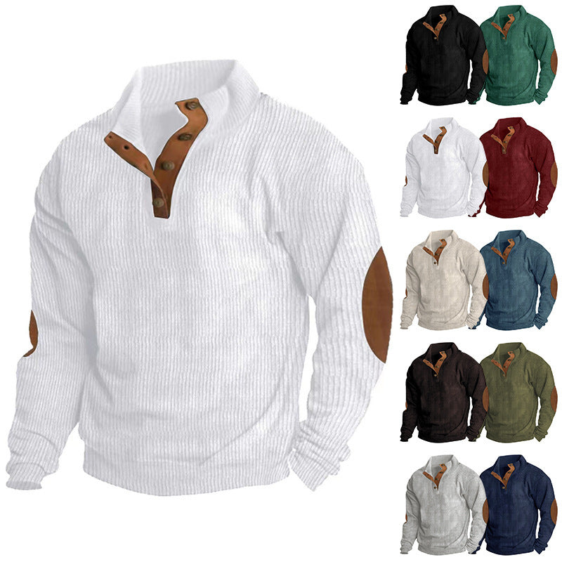 Cozy Corduroy Pullover – Loose Fit Long Sleeve Top - Sureru