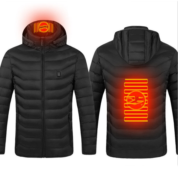 Men’s USB Heated Jacket – Electric Thermal Winter Coat