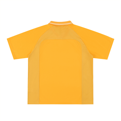 Striped V-Neck Soccer Jersey
