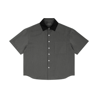 Sureru Lightweight Cropped Button Shirt – Relaxed Summer Essential