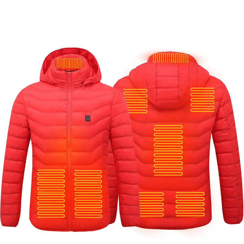 Men’s USB Heated Jacket – Electric Thermal Winter Coat
