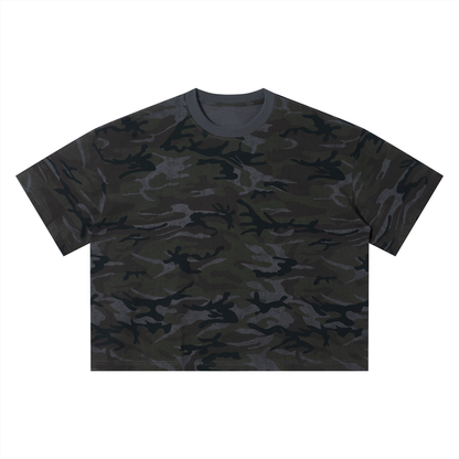 Unisex Camo Boxy T-Shirt
