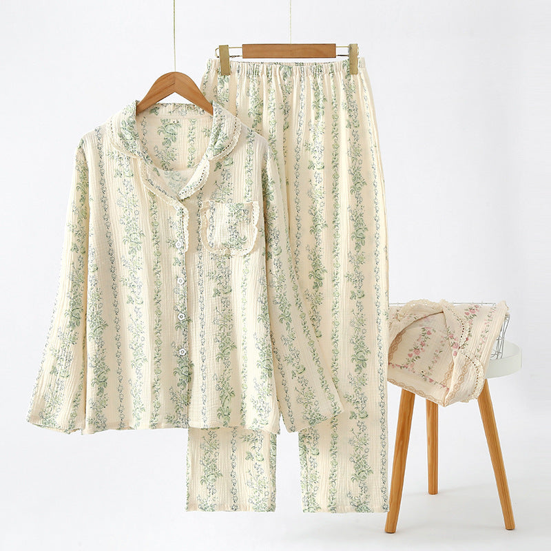 Cotton Lounge & Sleep Suit Set (2-Piece) - Sureru
