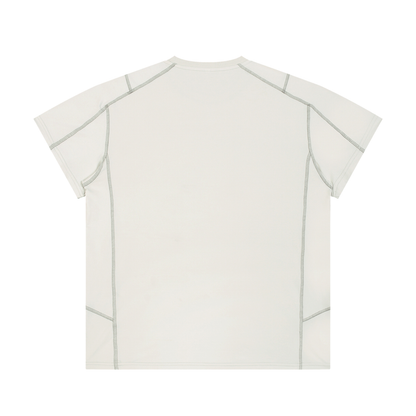 Unisex Contrast Stitch  Regular Fit T-Shirt