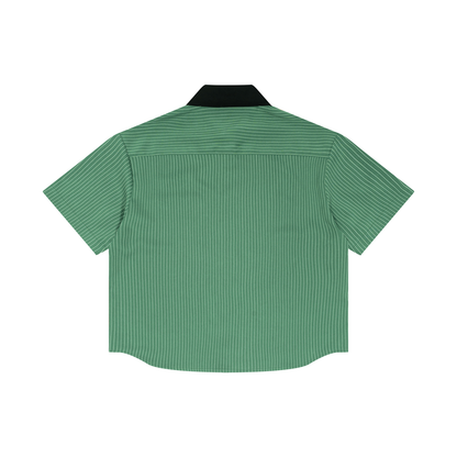 Sureru Lightweight Cropped Button Shirt – Relaxed Summer Essential
