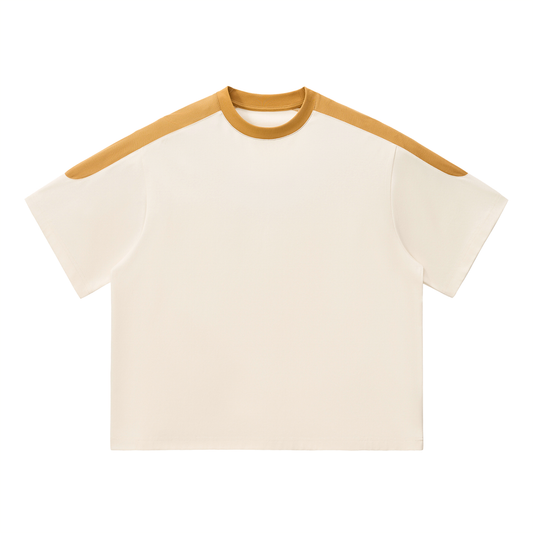 Unisex Color Block Oversized T-Shirt