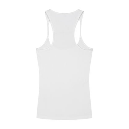 Slim Fit Ribbed Racerback Tank Top