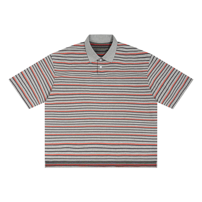 Sureru Oversized Cropped Polo – Modern Performance Streetwear