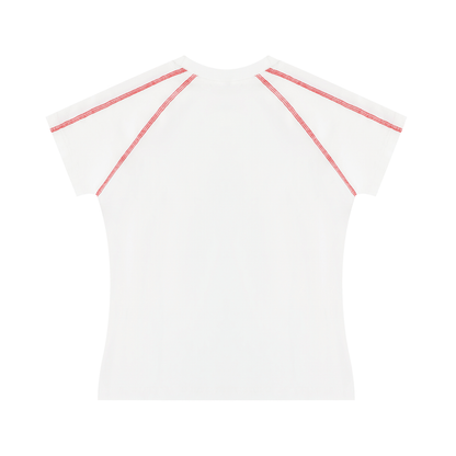 Women's Contrast Stitch Raglan T-Shirt