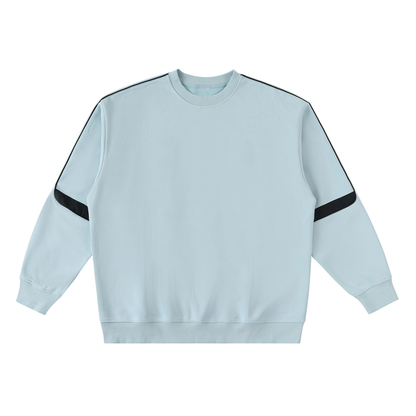 Oversized Crewneck Taped Sweatshirt