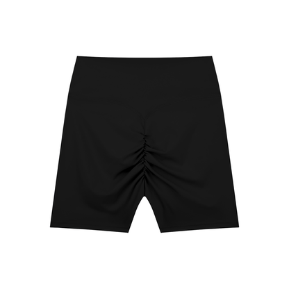 High-Waisted Blend Biker Shorts