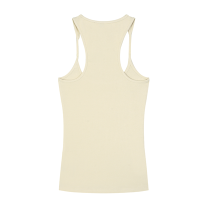 Slim Fit Ribbed Racerback Tank Top