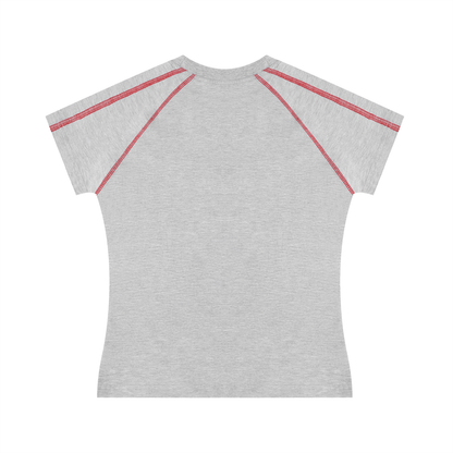 Women's Contrast Stitch Raglan T-Shirt