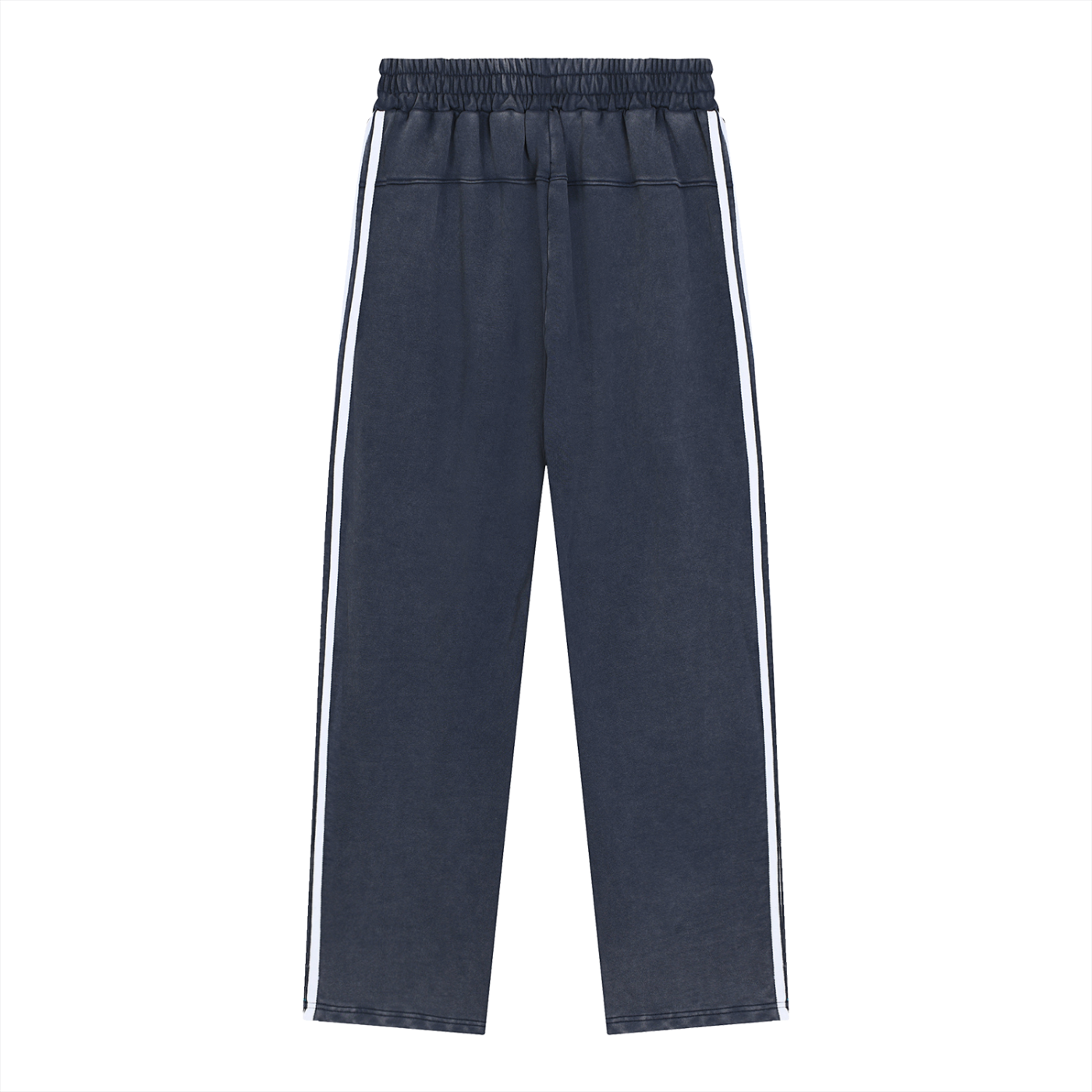 Snow Washed Contrast Tape Sweatpants