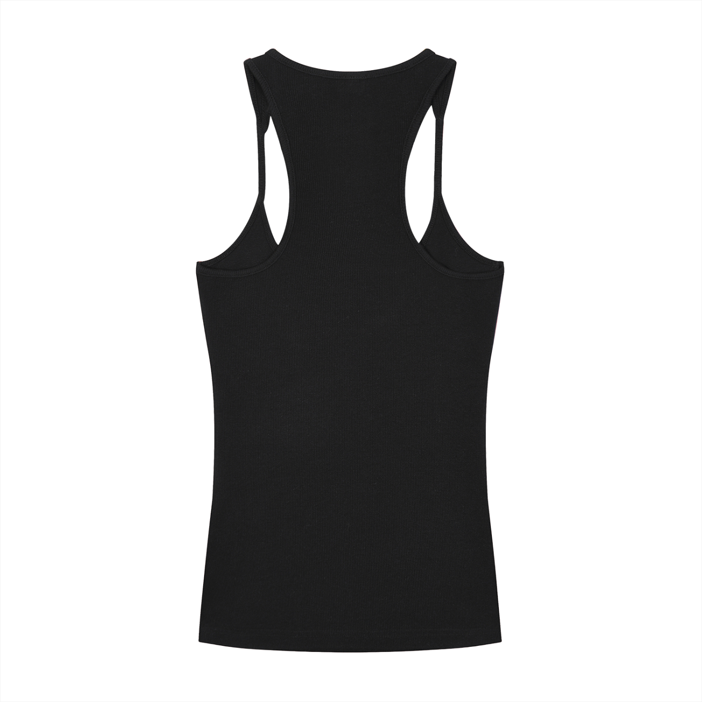 Slim Fit Ribbed Racerback Tank Top