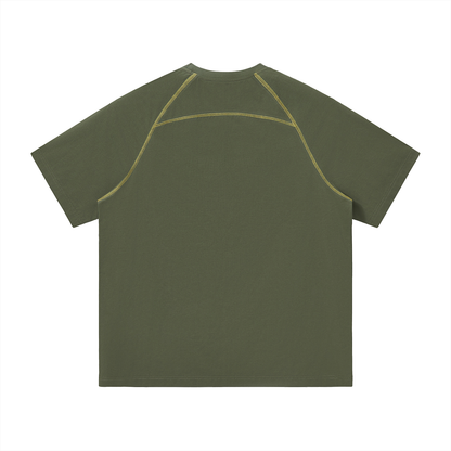 Unisex Contrast Stitch Raglan T-Shirt