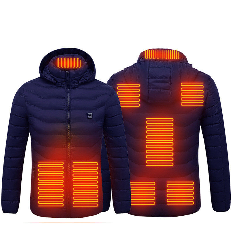 Men’s USB Heated Jacket – Electric Thermal Winter Coat