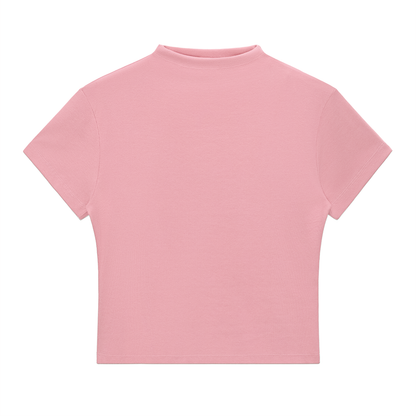 Essential Slim Fit Mock Neck T-Shirt