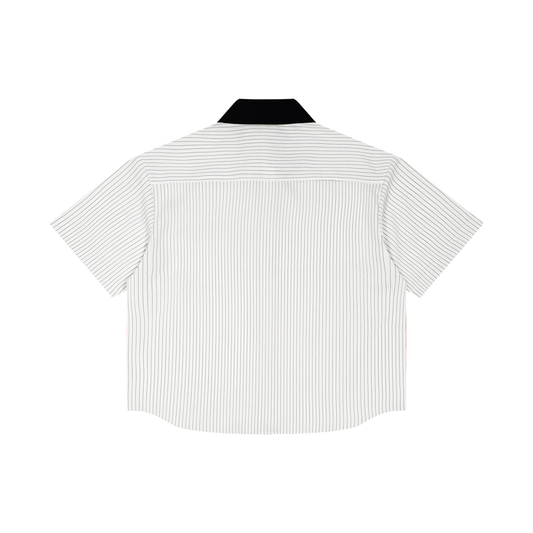 Sureru Lightweight Cropped Button Shirt – Relaxed Summer Essential