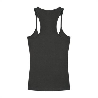 Slim Fit Ribbed Racerback Tank Top