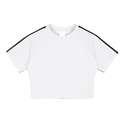 Taped Cooling Performance Crop Top
